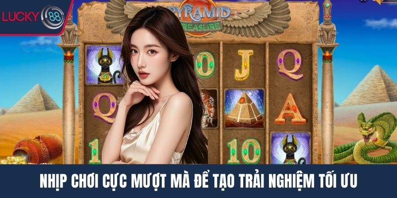 Nhịp chơi cực mượt mà để tạo trải nghiệm tối ưu