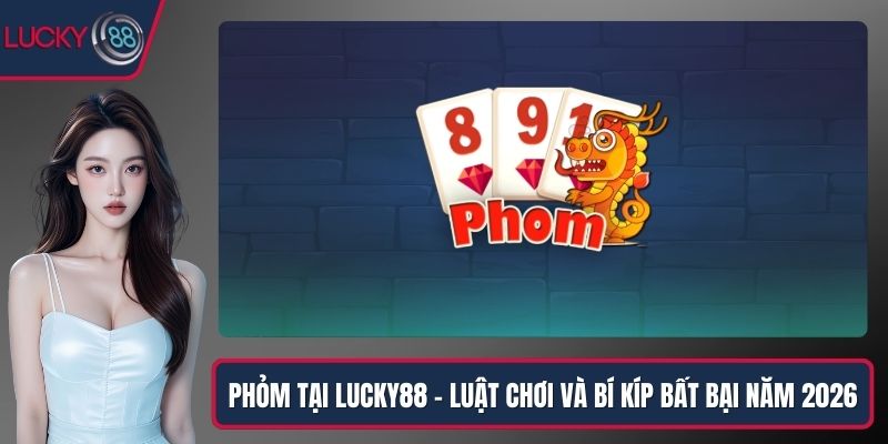 Phỏm Tại Lucky88 – Luật Chơi Và Bí Kíp Bất Bại Năm 2026