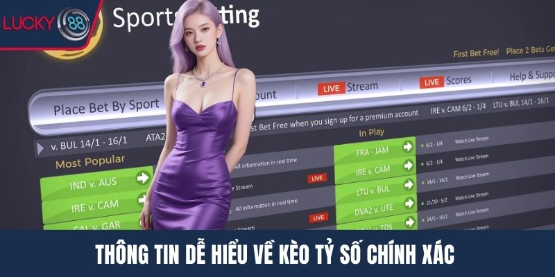 Thông tin dễ hiểu về kèo tỷ số chính xác 